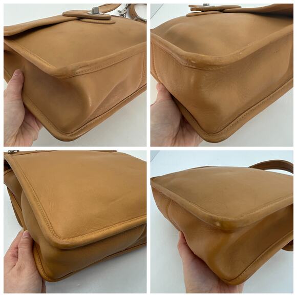 Vintage Coach Willis Bag 9927 Camel 2003 - Picture 10 of 10